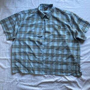 Lowrider 5X Blue Plaid Men's Shirt